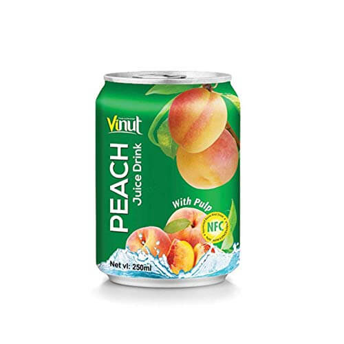 Vinut Peach Juice With Pulp 250Ml